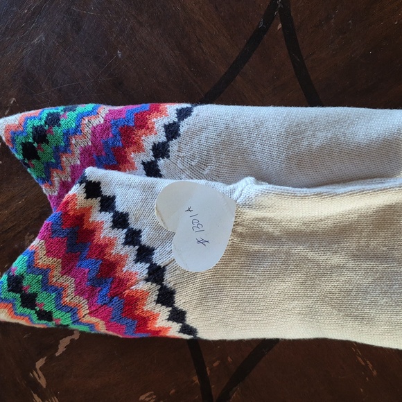 Talbots:Fair Isle Multicolor Knit Sweater Sz.S. Ptop:20"×L25". - Picture 13 of 14